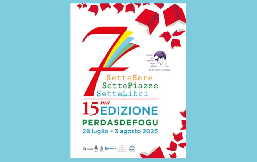 SetteSere SettePiazze SetteLibri, torna il festival letterario di Perdasdefogu