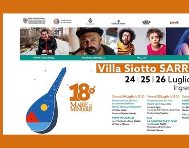 Mare e Miniere, tre serate di musica e racconti a Sarroch