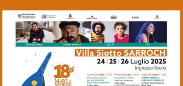 Mare e Miniere, tre serate di musica e racconti a Sarroch