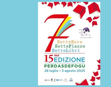 SetteSere SettePiazze SetteLibri, torna il festival letterario di Perdasdefogu
