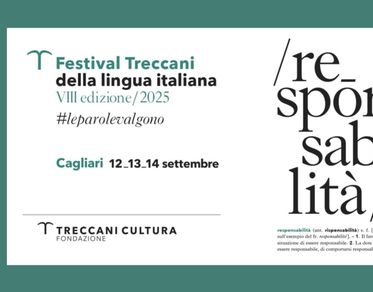 Festival Treccani della Lingua Italiana, a Cagliari tre giornate dedicate al tema “Responsabilità” con conferenze, musica e dialoghi