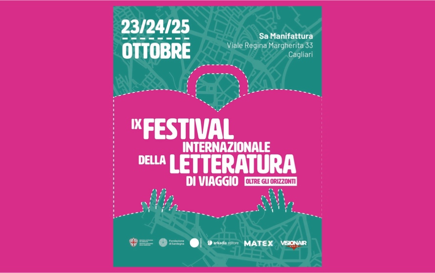 Festival della Letteratura di Viaggio, la IX edizione a Cagliari dal 23 al 25 ottobre