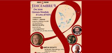 Letteratura e musica per la Giornata di Lotta all’AIDS, a Sassari il reading musicale del libro L’accompagnamento