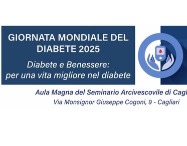 Prevenzione, cura e qualità della vita, il 29 novembre a Cagliari il convegno “Diabete e Benessere”