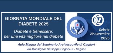 Prevenzione, cura e qualità della vita, il 29 novembre a Cagliari il convegno “Diabete e Benessere”