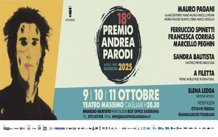 Premio Andrea Parodi 2025, a Cagliari tre giornate dedicate alla world music