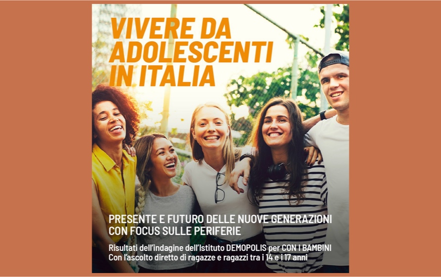 Vivere da adolescenti in Italia, presentati i risultati dell’indagine Con i bambini – Demopolis