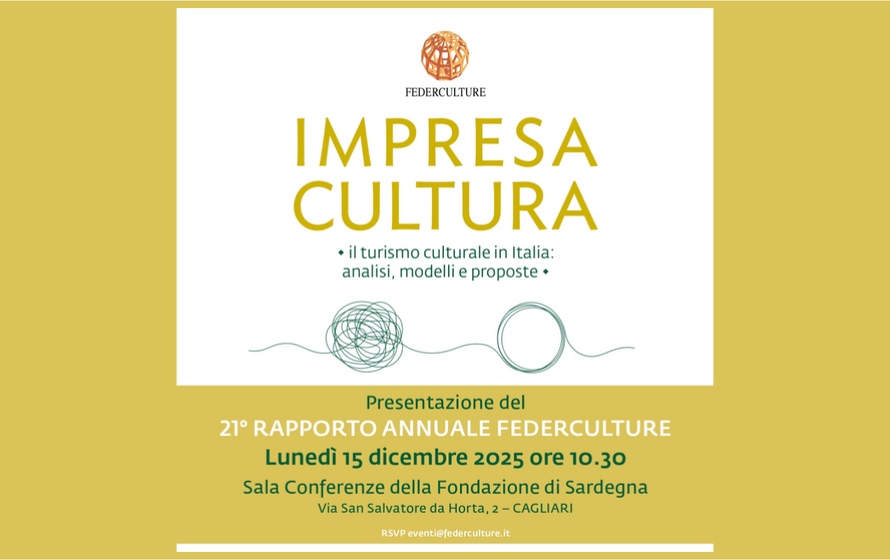 Federculture presenta il 21° Rapporto annuale sul turismo culturale