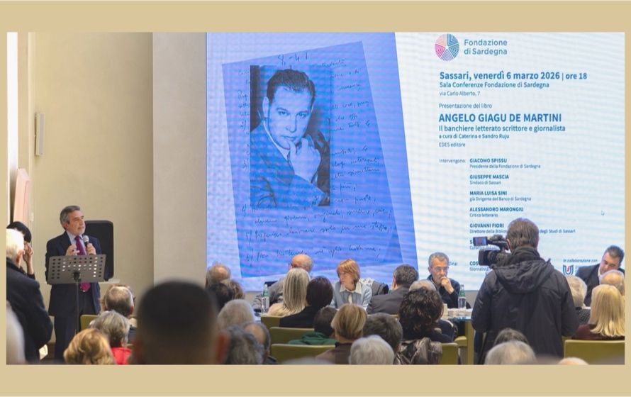 Angelo Giagu De Martini, presentato a Sassari il volume dedicato al banchiere e intellettuale