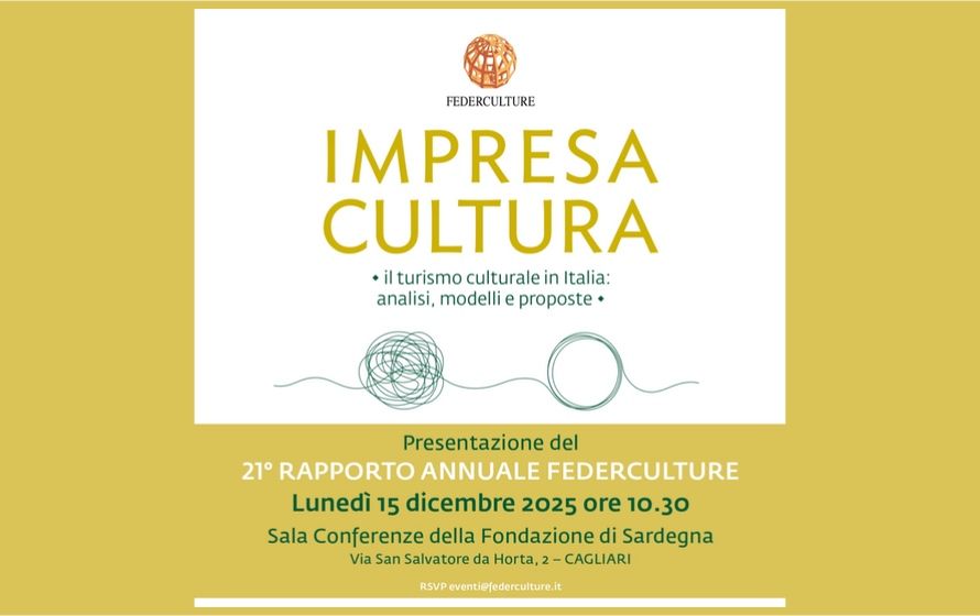 Federculture presenta il 21° Rapporto annuale sul turismo culturale
