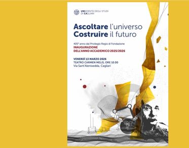 Università di Cagliari, venerdì 13 marzo l’inaugurazione dell’Anno accademico
