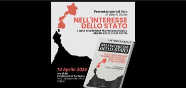 Cagliari, il 14 aprile la presentazione del libro Nell’interesse dello Stato di Vittorio Gazale