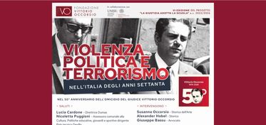 Fondazione Vittorio Occorsio, due appuntamenti in Sardegna nel cinquantesimo anniversario dell’omicidio del giudice