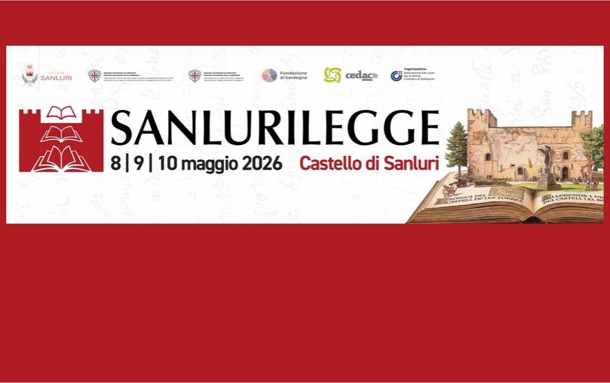 Sanluri Legge 2026, tre giornate di incontri con scrittori, giornalisti e protagonisti della cultura contemporanea