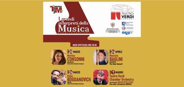 Sassari, al Teatro Verdi la rassegna “I grandi interpreti della musica”