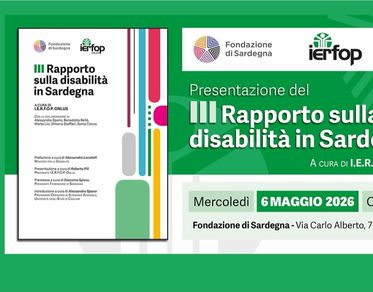 Disabilità in Sardegna, il 6 maggio a Sassari la presentazione del III Rapporto IERFOP