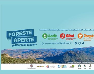 Foreste Aperte 2026 nel Parco di Tepilora, quattro appuntamenti tra natura e comunità
