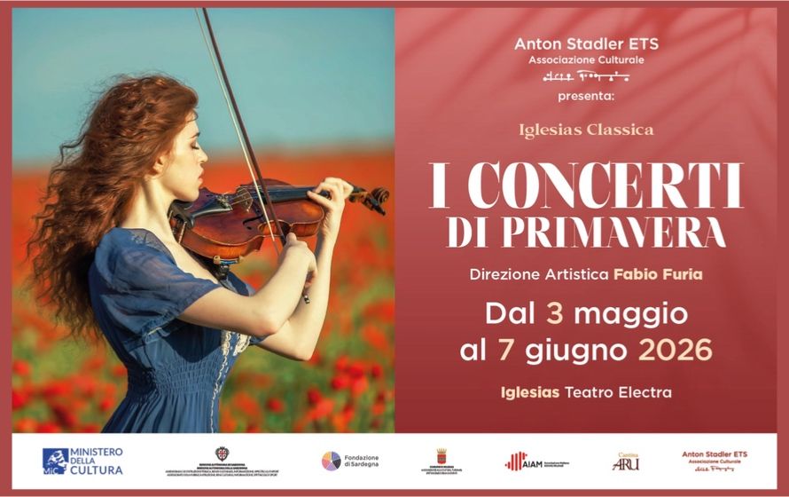 Iglesias, dal 3 maggio al 7 giugno torna la rassegna “I Concerti di Primavera”