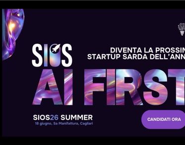 SIOS26 Summer a Cagliari, aperta la call per il premio Startup sarda dell’anno