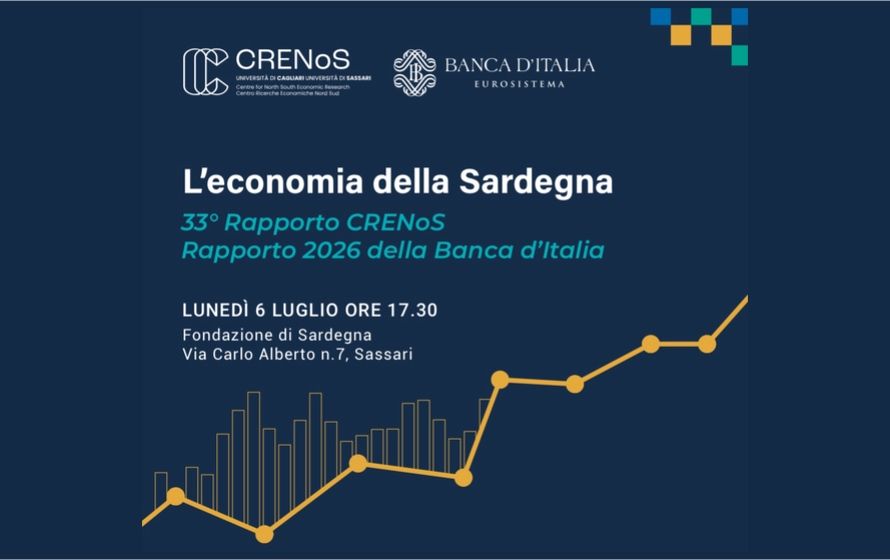 L’economia della Sardegna, a Sassari la presentazione dei rapporti CRENoS e Banca d’Italia