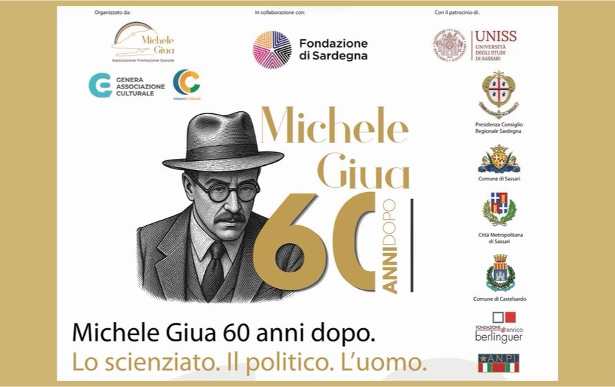 Michele Giua, due giornate di studio tra Castelsardo e Sassari a sessant’anni dalla scomparsa
