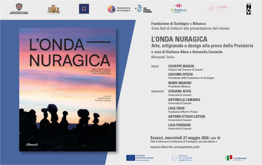 L’Onda Nuragica, a Sassari la presentazione del catalogo della mostra ospitata nel 2024 al Padiglione Tavolara