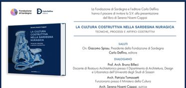 La cultura costruttiva nella Sardegna nuragica, venerdì 26 giugno la presentazione del volume di Serena Noemi Cappai