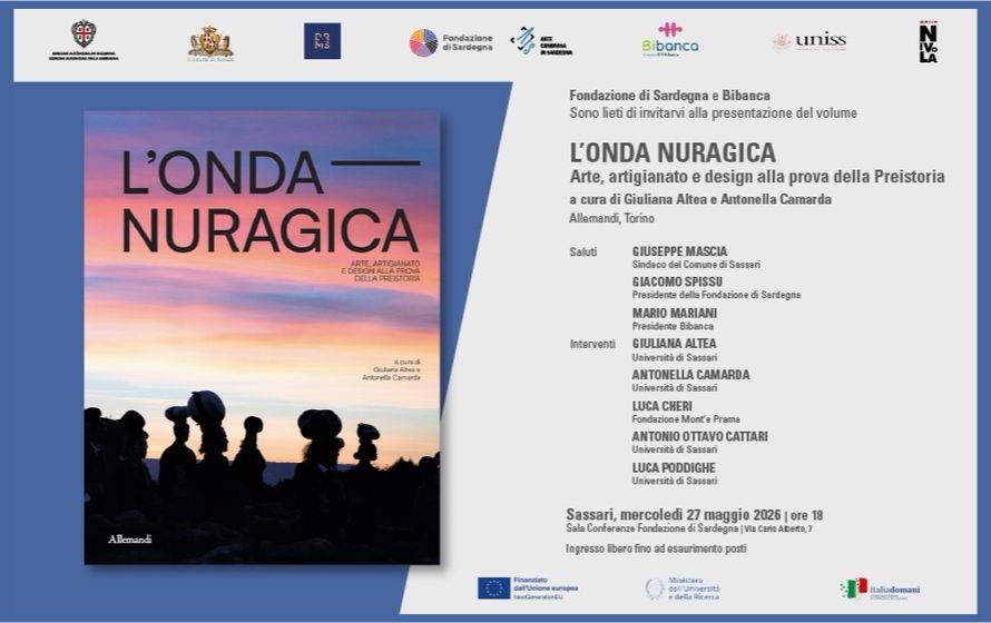 L’Onda Nuragica, a Sassari la presentazione del catalogo della mostra ospitata nel 2024 al Padiglione Tavolara