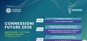Connessioni Future 2026, sei masterclass per approfondire l’uso dell’AI