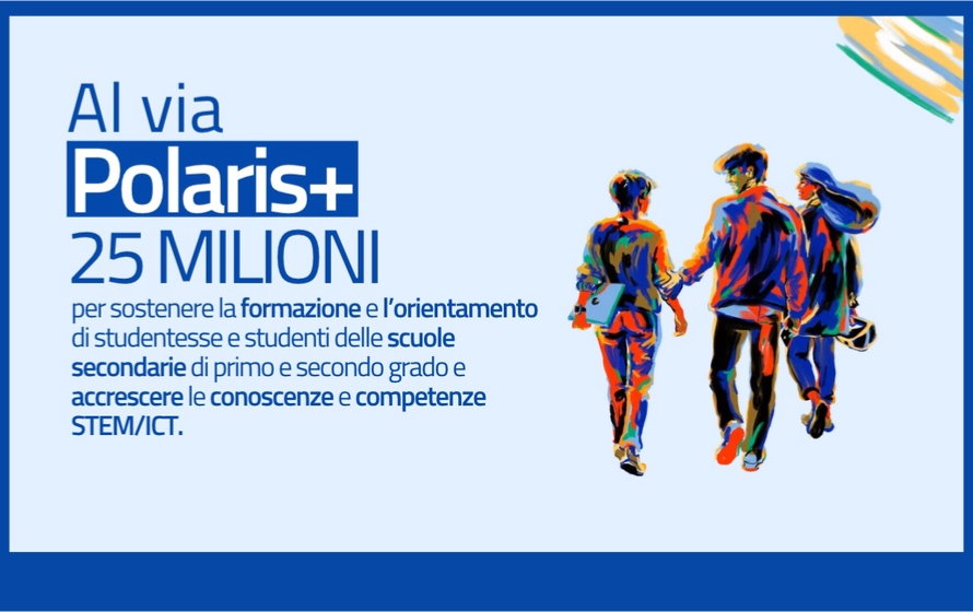 Fondo per la Repubblica Digitale, il bando Polaris+ sostiene la formazione degli studenti nelle discipline scientifiche