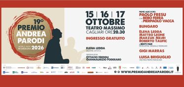 Premio Andrea Parodi, dal 15 al 17 ottobre a Cagliari la diciannovesima edizione